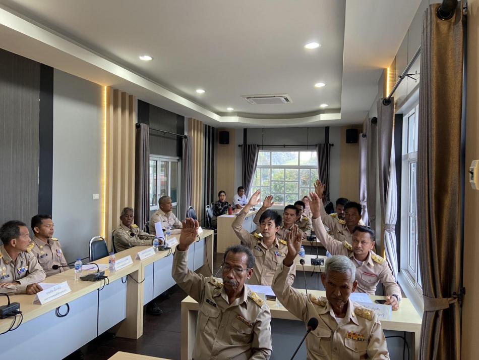 เทศบาลตำบลทุ่งหว้าจัดประชุมสภาเทศบาลตำบลทุ่งหว้า สมัยวิสามัญ สมัยที่ ๑ ครั้งที่ ๑ ประจำปี ๒๕๖๙ ณ ห้องประชุมสภาเทศบาลตำบลทุ่งหว้า 