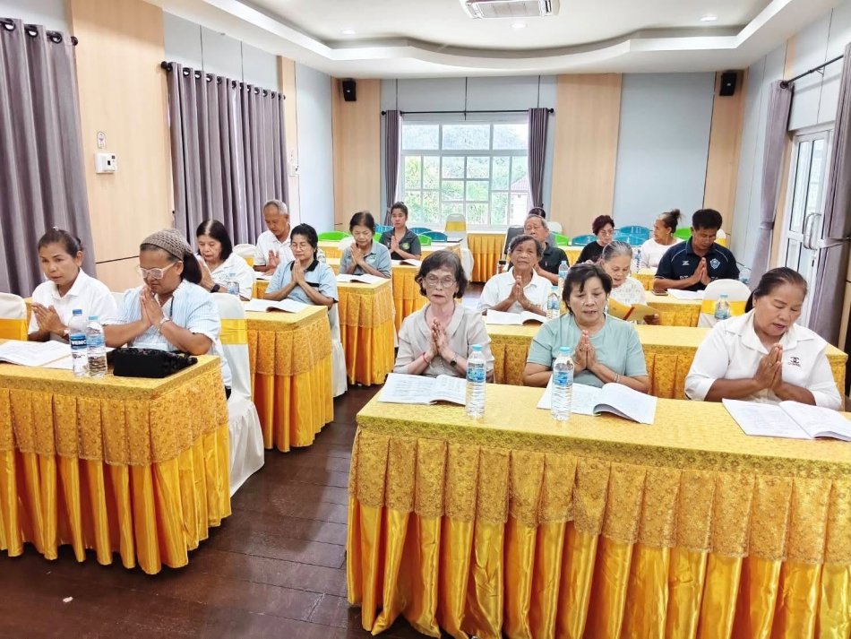วันที่ 27 กรกฎาคม 2569 เวลา 13.00 น. เทศบาลตำบลทุ่งหว้า ร่วมพิธีเจริญพระพุทธมนต์ เจริญจิตตภาวนา ผ่านระบบอิเล็กทรอนิกส์ (ออนไลน์) ณ ห้องประชุมเทศบาลตำบลทุ่งหว้า