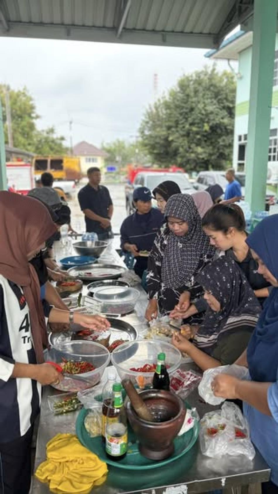 โรงครัวจิตอาสา เทศบาลตำบลทุ่งหว้า